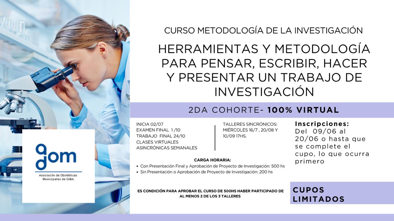 Curso Metodología de la Investigación